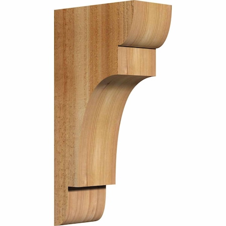 Ekena Millwork New Brighton Rough Sawn Corbel, Western Red Cedar, 4"W x 8"D x 16"H COR04X08X16NEB00RWR